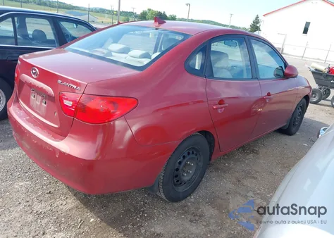 2009 Hyundai Elantra Gls from USA, damaged, VIN KMHDU46D29U677172